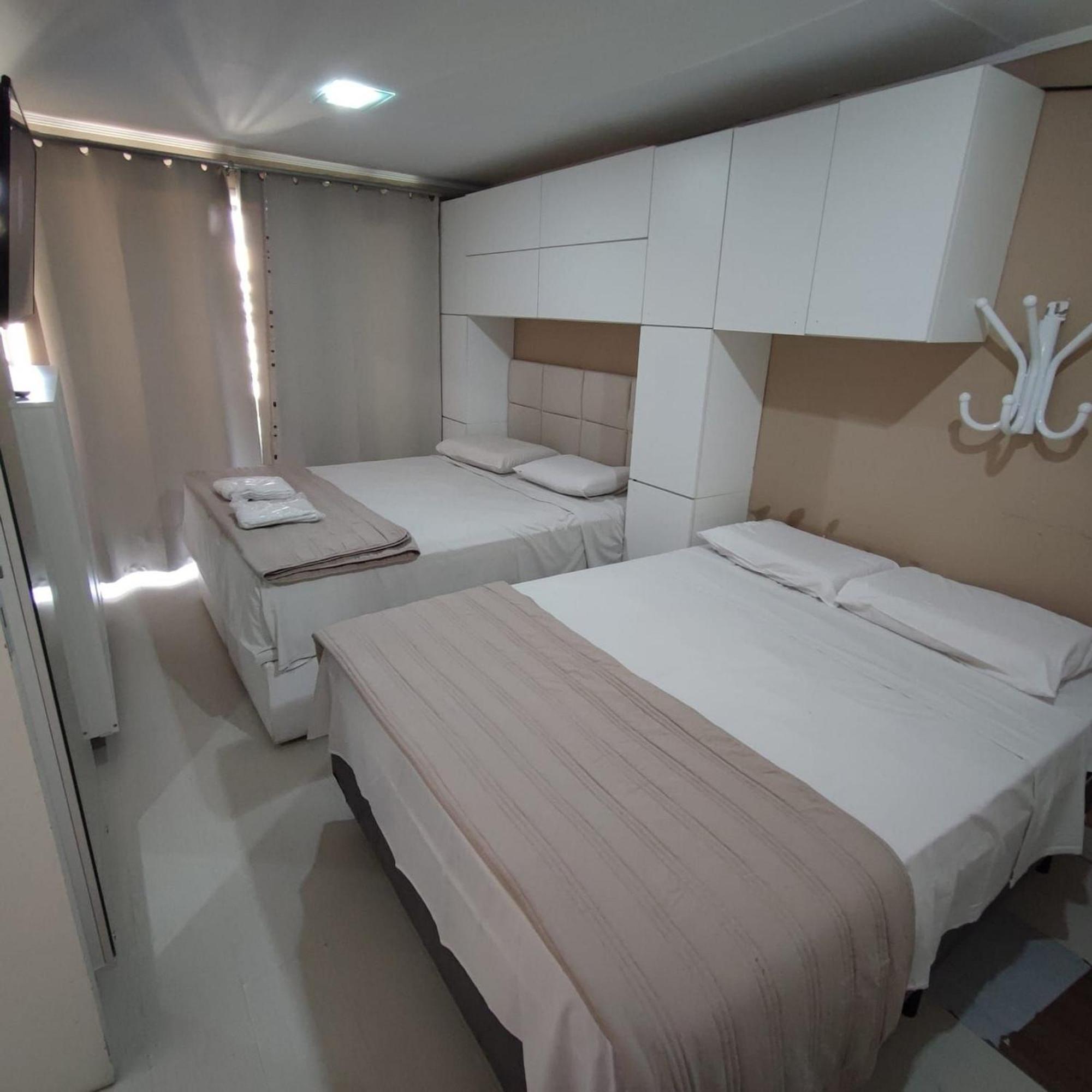 Apartamento Flat Brlhante 5 Pessoas Garagem Hakka -feirinha-hospitais
