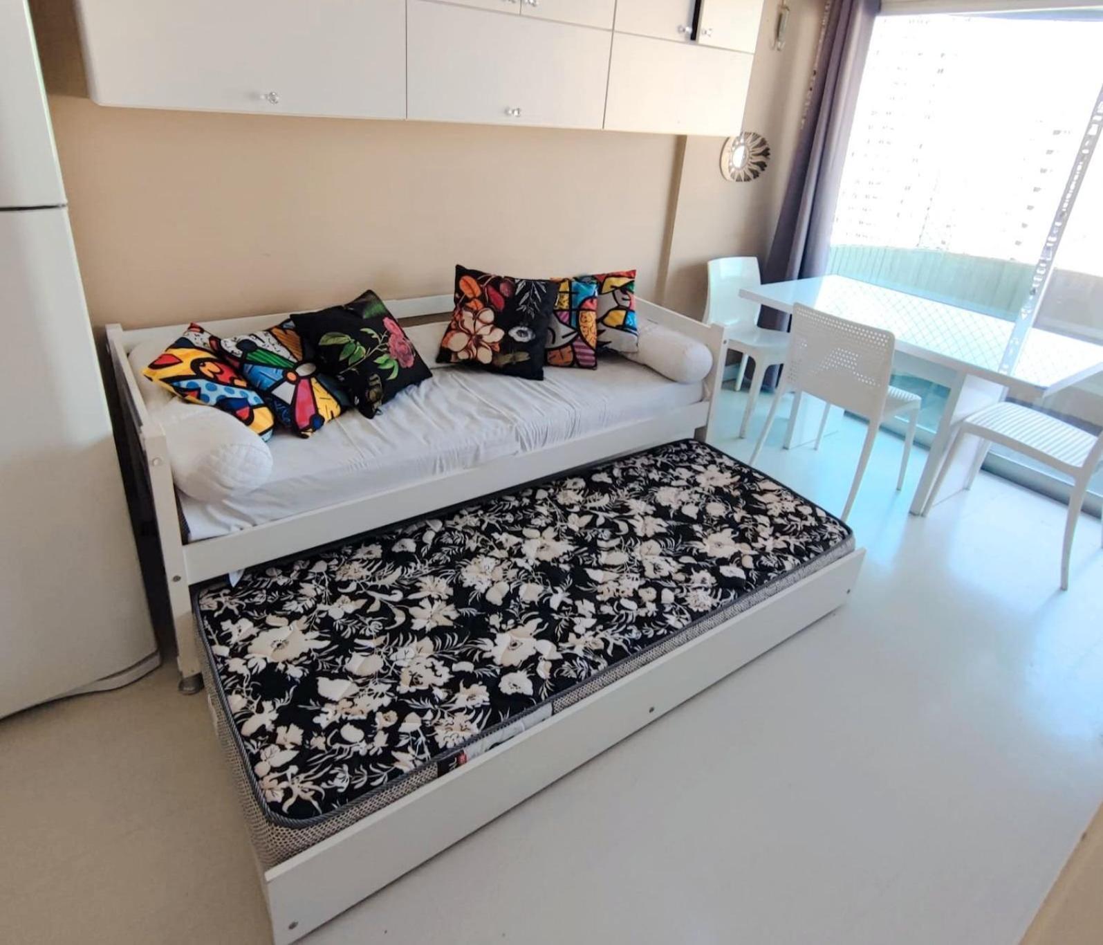 Flat Brlhante 5 Pessoas Garagem Hakka -feirinha-hospitais Apartamento *